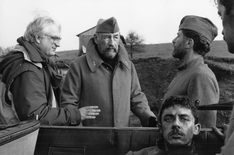 Bertrand Tavernier und Philippe Noiret. Collections Cinémathèque suisse