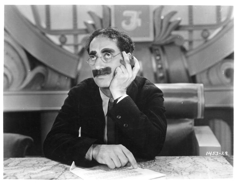 Groucho Marx dans Duck Soup de Leo McCarey (1933)